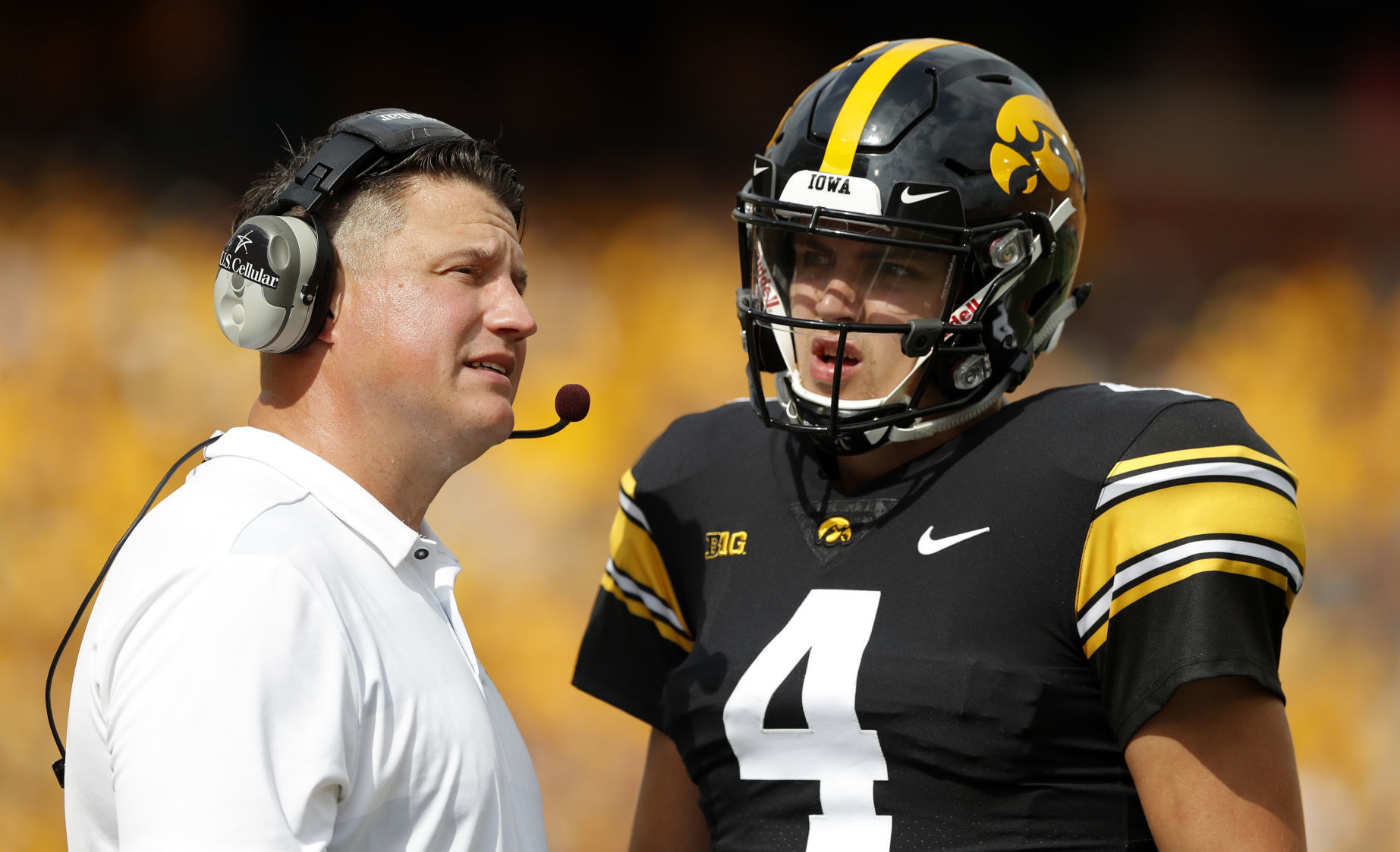 N Illinois Iowa Football